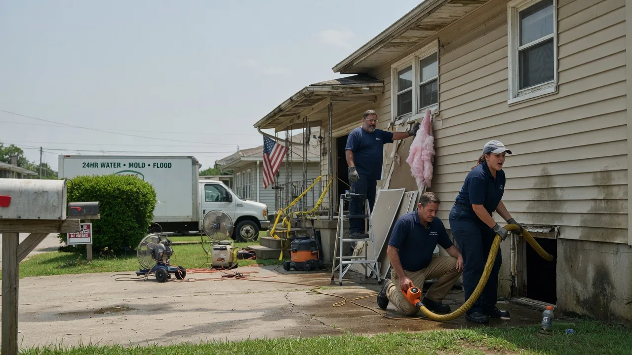 Water Damage Repair in Newport, NC near me